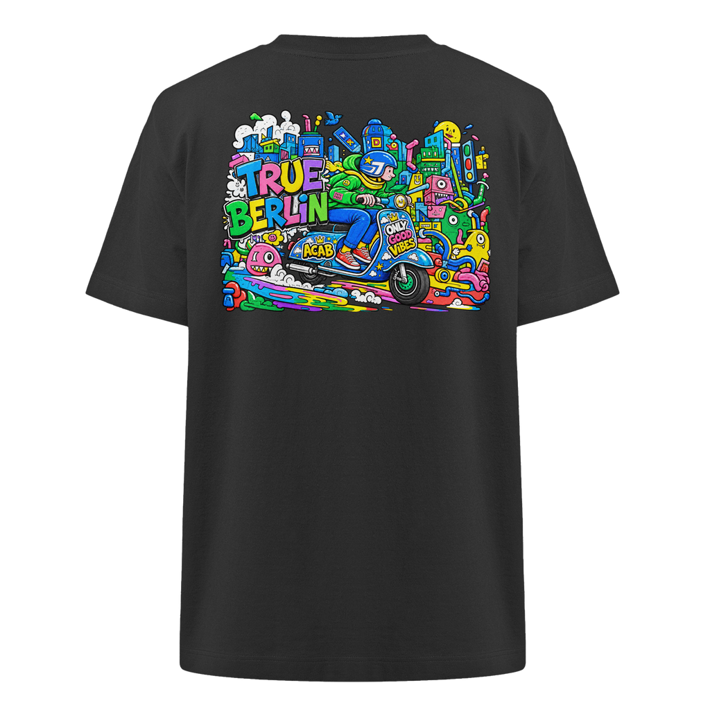 Freaky True Land - Heavy Oversized Organic Shirt