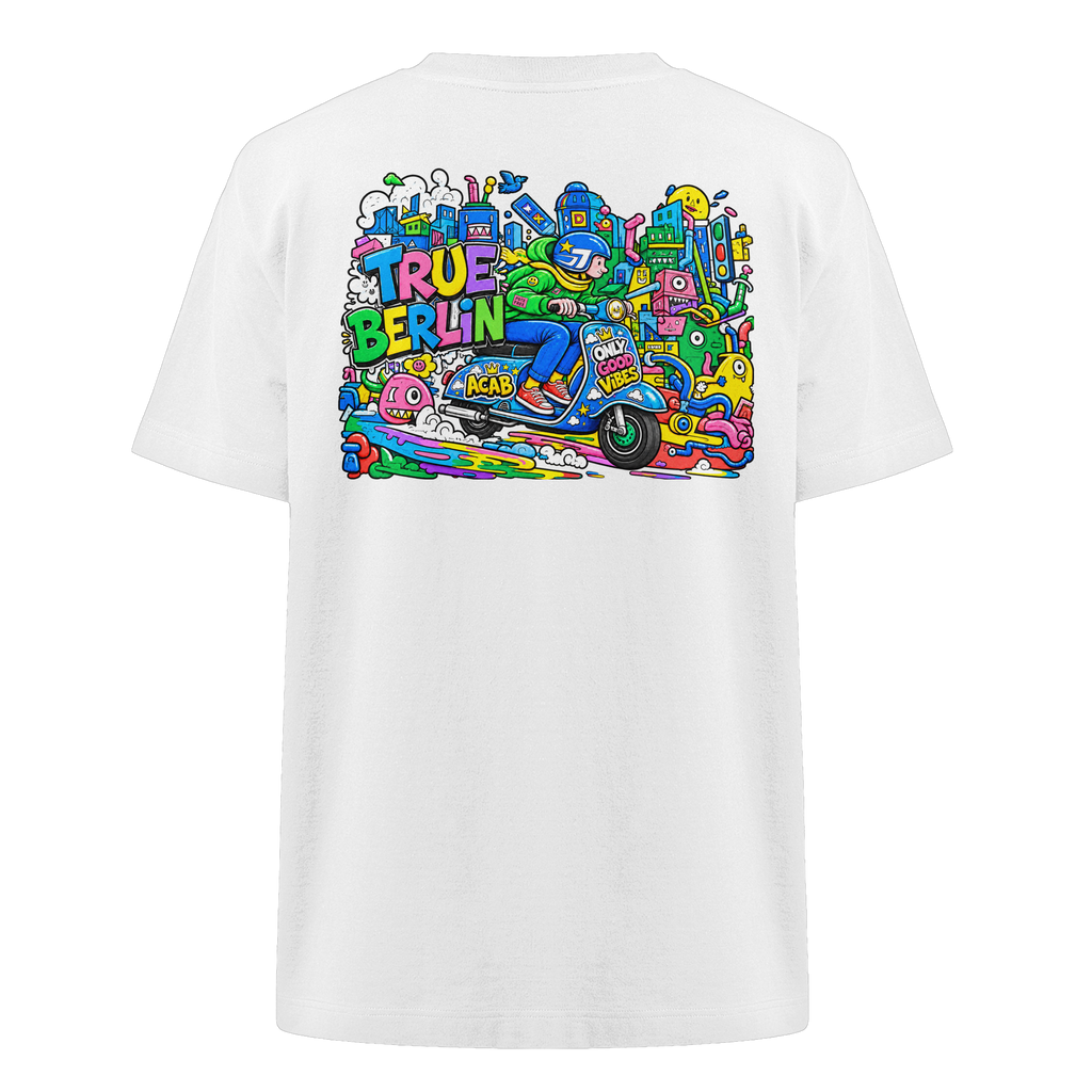 Freaky True Land - Heavy Oversized Organic Shirt
