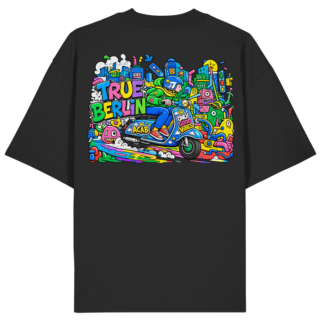 Freaky True Land - Organic Oversize Shirt