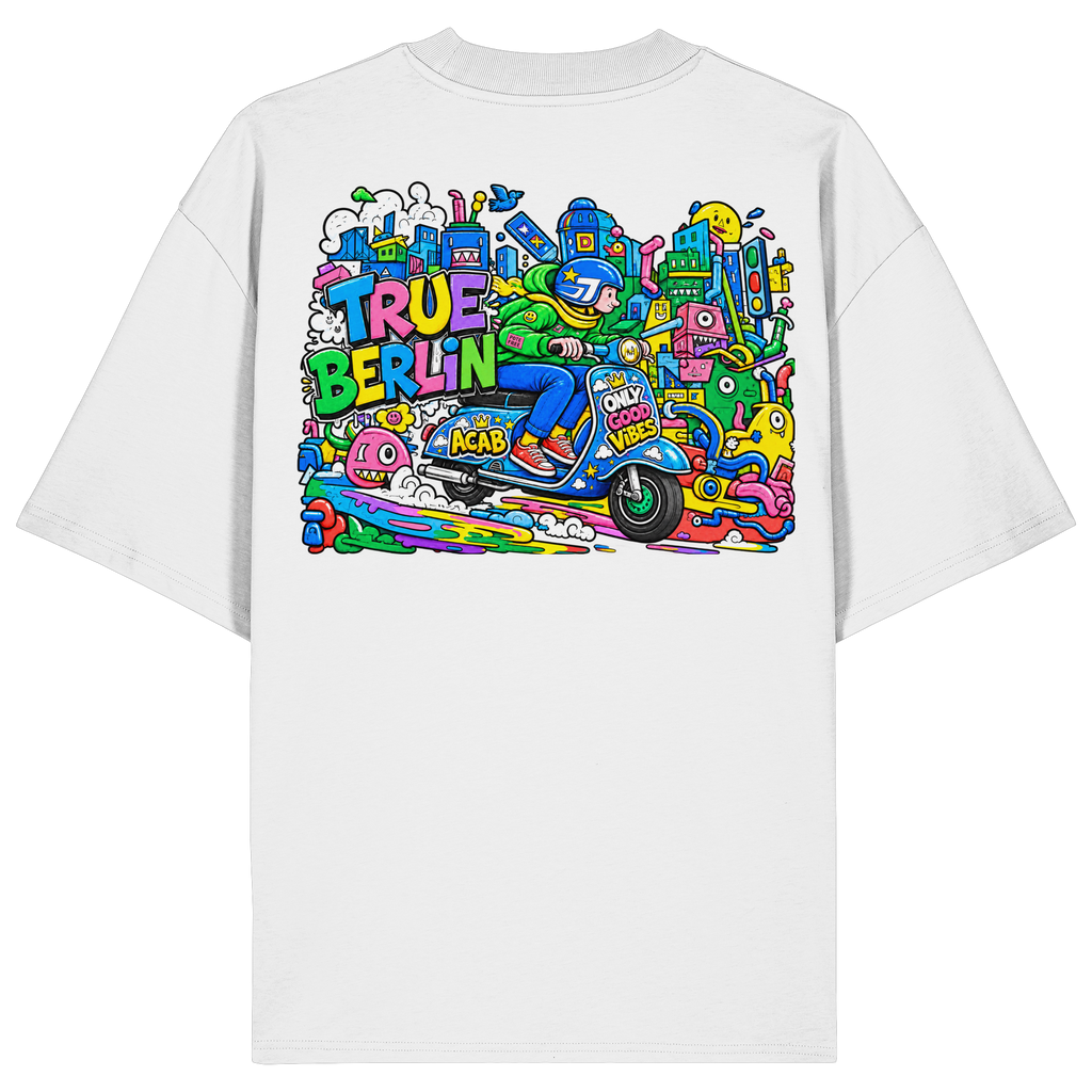 Freaky True Land - Organic Oversize Shirt